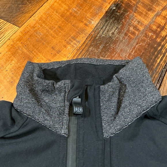 Lululemon Men’s Post Gravity Black/charcoal Full Zip Jacket Size L - Picture 3 of 6